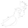 Indian Scout Sixty Driver & Passenger Seat Backrest Pad (2018 - 2023)