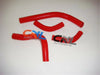 Honda CRF250 CRF250X CRF250R RED Silicone Radiator Hose (2004-2009)