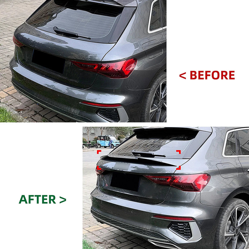 Audi A3 8Y Sportback Rear Boot Spoiler (2021-2024)