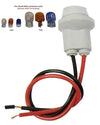 Car 10 x T10 W5W Wedge LED Globe Holder Rubber Connectors