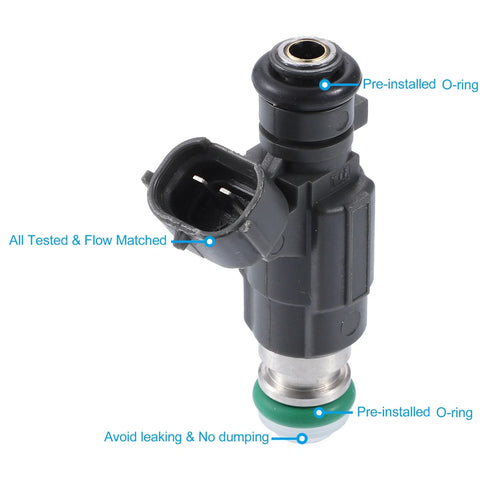 Nissan Altima 3.5L (2002-2005) VQ35DE VK45DE 6 Pcs Fuel Injector