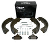 Ford Courier PE PG PH 4x4 Rear Brake Shoe Drum Overhaul Kit