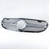 Mercedes Benz X253 Silver Diamond Slats Front Grille (2020-2022)