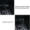Toyota Land Cruiser Prado Faux Leather Black Gear Stick Shift