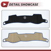 Toyota Crown 18 Series (2004-2008) - Black Blue Dashboard Cover Mat