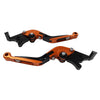 Kawasaki Z900RS ZX6R CNC Orange Extendable Brake Clutch Levers (2018-2022)