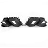 BMW G80 M3 G82 G83 M4 Carbon Black Front Bumper Side Air Vent Grilles