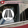 Lexus LX 6 Pcs Black Door Pillar Window Trim (1998-2007)