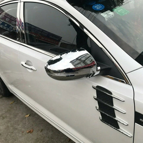 Kia K5 Optima Chrome Side Wing Rearview Mirror Covers (2021-2023)