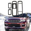 Jeep Carbon Fiber / 4 x / Door Switch Panel Trims