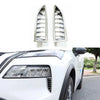 Nissan Rogue Chrome Headlight Bumper Trim Covers (2021-2023)