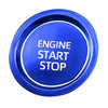 Toyota Camry Blue Start/Stop Engine Button Cover Sticker (2019-2023)