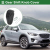 Mazda CX-5 Black Carbon Fiber Gear Shift Knob Cover (2017-2022)