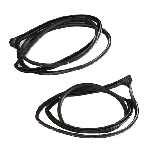 Door Rubber Seal Pair LH+RH Fits Toyota Hilux Vigo KUN16 26 SR5 2D 2005-2015 D09