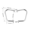 Triumph Bonneville Bobber Chrome Engine Guard Crash Bar (2017-2020)