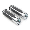 Harley Touring Street Road Glide Chrome Soft Touch Hand Grips (2014-2023)