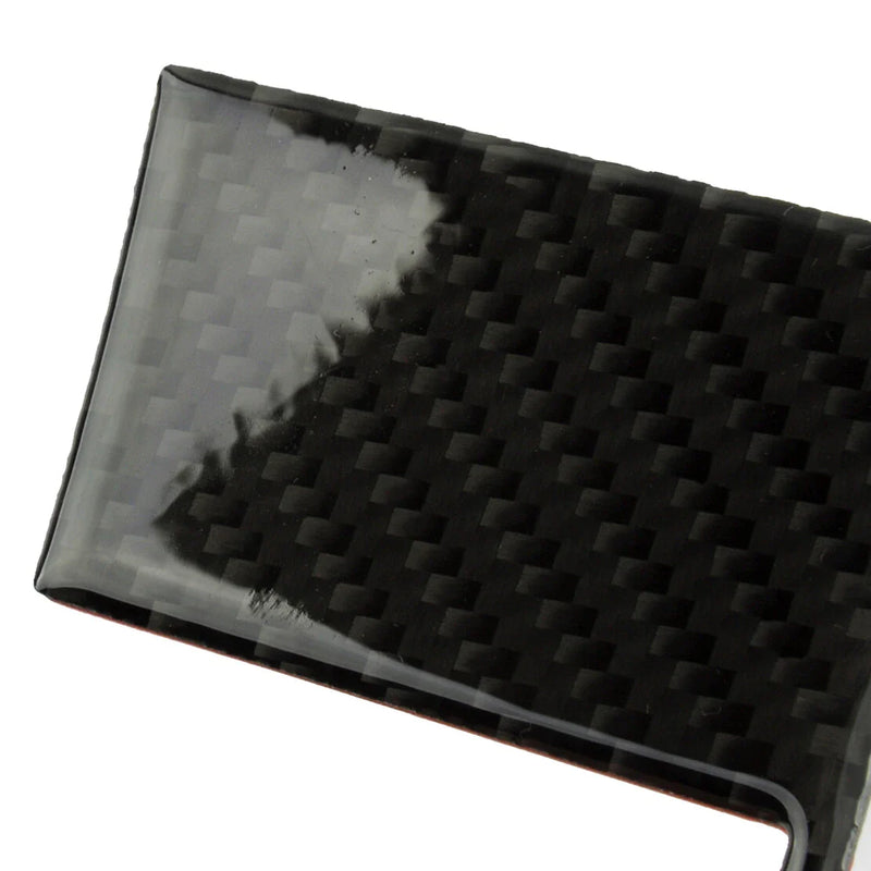 Dodge Challenger Black Carbon Fiber USB Charging Port Panel Trim (2008-2014)