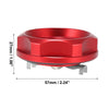 Mitsubishi Red Aluminum Alloy Gas Engine Oil Filler Cap Cover
