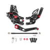 Honda CBR1000RR Adjustable Rearsets Footpegs (2017-2019)