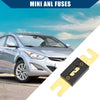 Car, Motorcycle, Boat - Gold Tone, Black 5 x Mini ANL 80A Fuses