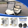 Yamaha Golf Cart 2 x Wheel Hub & Cover Cap (G8-G27)