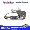Exterior Door Handle Chrome Front Right Fits Honda Accord CG 4D SED 1998-02 D06