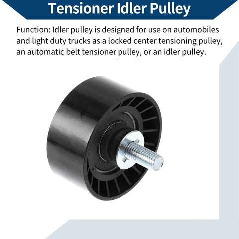 Pontiac Wave, Chevrolet (2005-2008) - 1 Pc Drive Belt Idler Pulley