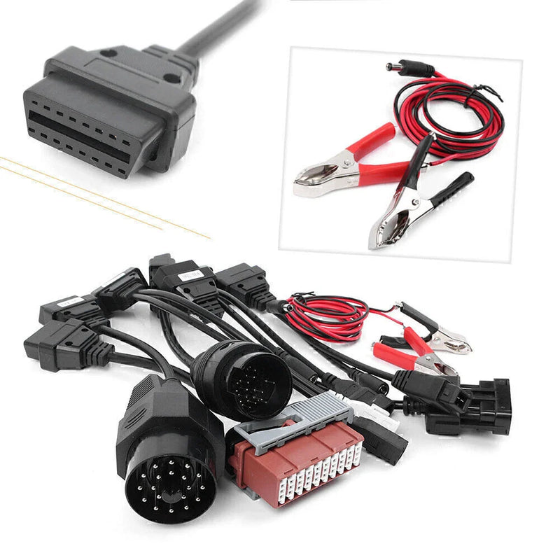 Automotive Diagnostics 8PCS OBD2 OBDII Adapter Connectors