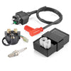 Honda TRX400FW Foreman Ignition Coil Spark Plug CDI w/ Relay (1999–2002)
