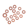 150Pcs Copper Diesel Injector Seal Rings Assortment