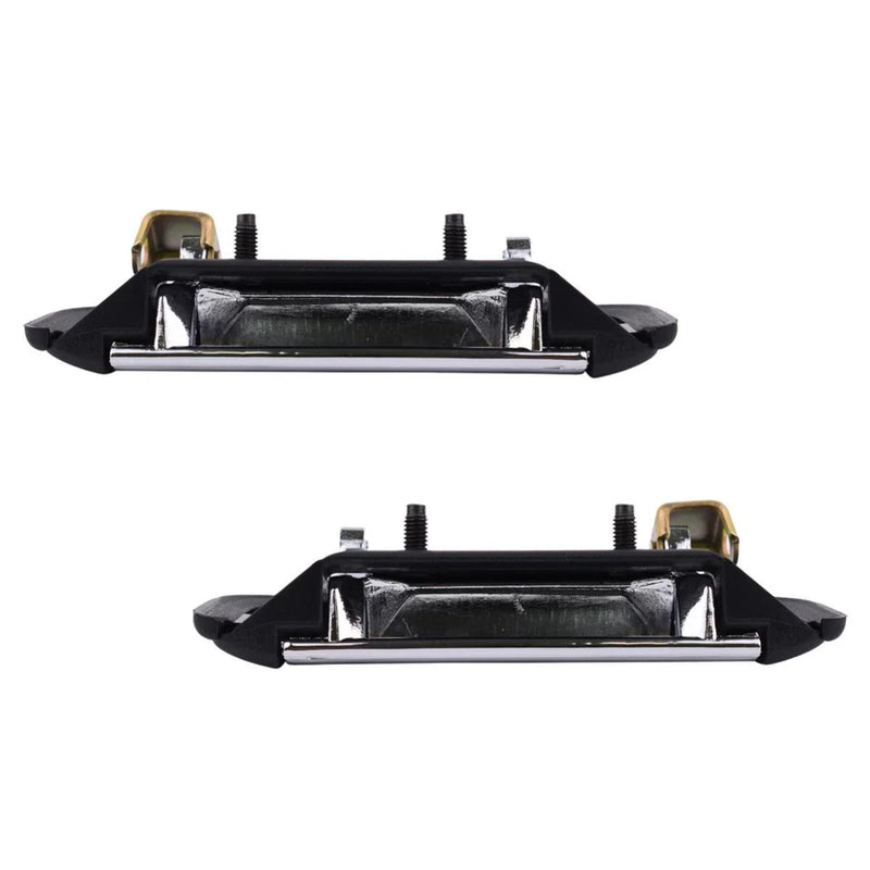 L+R Outer Door Handles Chrome Fits Mitsubishi Triton L200 UTE Truck 1996-05 DE