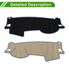 Subaru Outback (2005-2009) Sun Protector Black Blue Dashboard Cover Mat