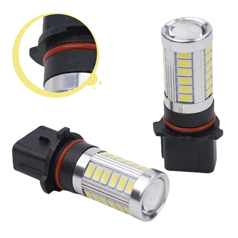 Mazda 2 x LED Bulb Fog Lamp Daytime Running Light DRL White 12-24V