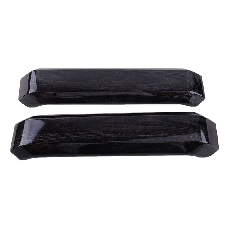 Ford F150 Black Wood Interior Door Handle Cover Trim (2015-2019)