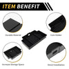 Chevy Silverado 1500 & GMC Sierra 1500 Black Center Console Organizer Tray