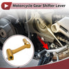 Bosuer Cheetah Gold Tone Gear Shifter Lever Folding