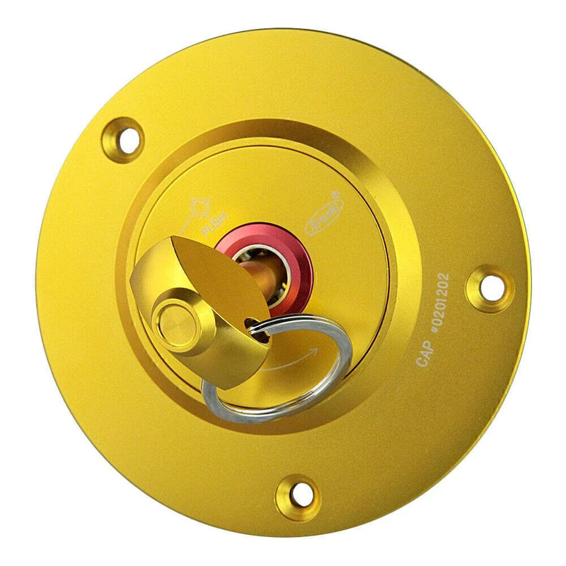 Suzuki GSXR 1000 600 750 CNC Aluminum Fuel Gas Tank Cap W/Key (2003-2011)