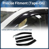 Toyota Highlander Window Deflectors / 1 Set / Vent Visors (2008–2008)