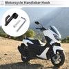 Universal Motorcycle 1 Set Handlebar Hook Load-Bearing Capacity Black