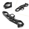 Kawasaki Ninja ZX6R Black Upper Triple Tree Front End Top Clamp (2000-2023)