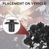 Honda Civic, Fit 25 x Front Fender Skirt Clips (2013-2021)
