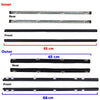 Weatherstrip Door Belt Out-In Set 8 Fits Toyota Corolla KE70 4D Sedan 1979-82