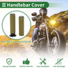 7/8" 22mm Motorcycle Hand Grips Cover Kit Handlebar Grips TPU Yellow