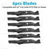 50" Cub Cadet MTD Ride-On Mower 6pcs Blades