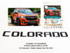 Chevrolet Holden Z71 BLACK Bonnet Hood 3D Logo Emblem (2012-2016)