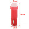 Car Dashboard Gauge Lamp T5 LED Red Light Indicator Bulb (Fits Various Models)