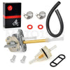 Yamaha KODIAK 400 4WD Air Filter & End Cap Fuel Valve Petcock (1993–1999)