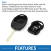 Ford C-Max 3 x Keyless Entry Remote Fob Shell Case (2003-2008)