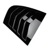 BMW 3 Series E90 2 x Gloss Black Rear Side Window Shutter Covers (2005-12)