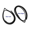 Door Rubber Seal Weatherstrip Rear L+R Fits Datsun 1200 Sunny B110 4D Sedan D06